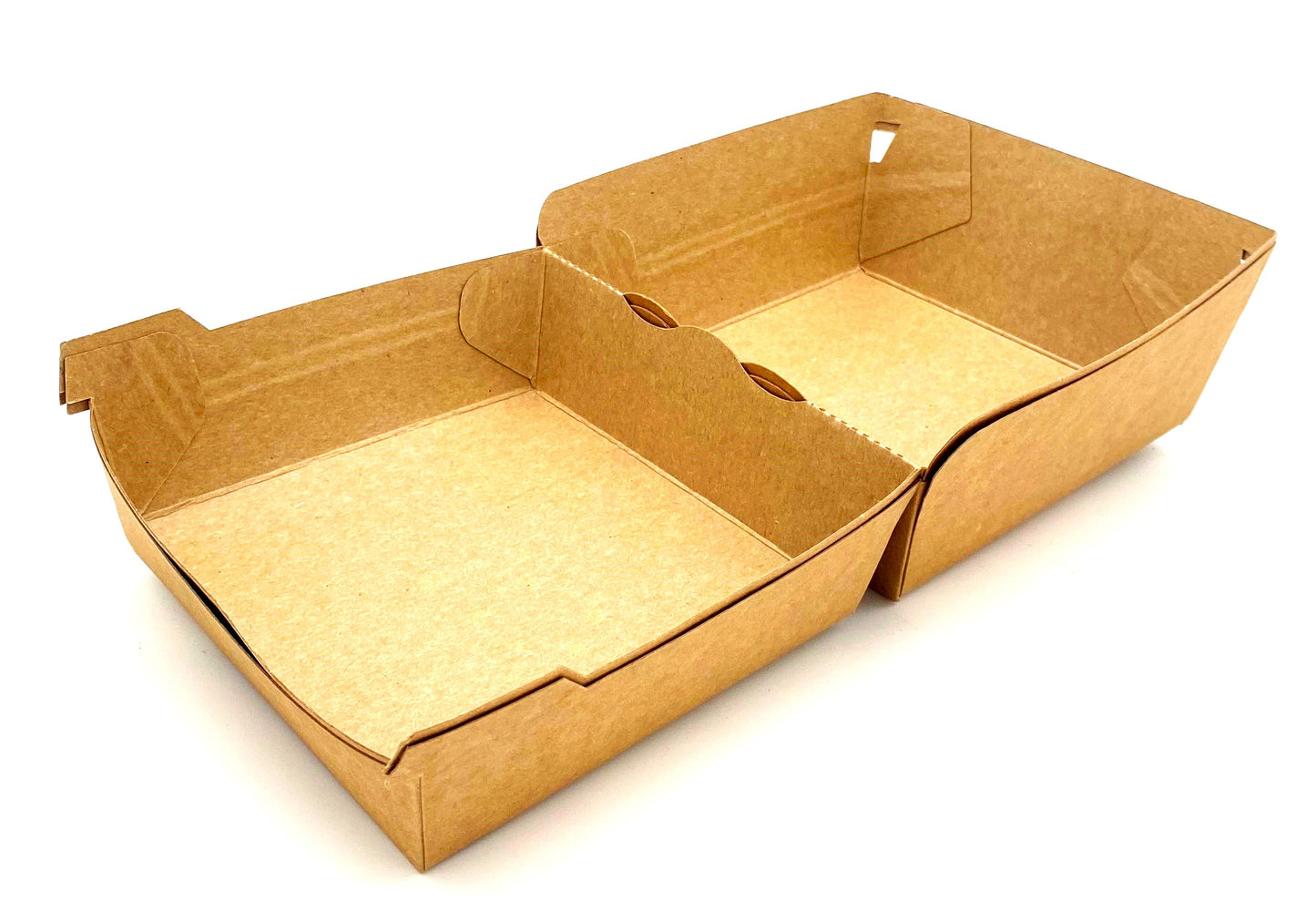 Large Kraft Burger Box
