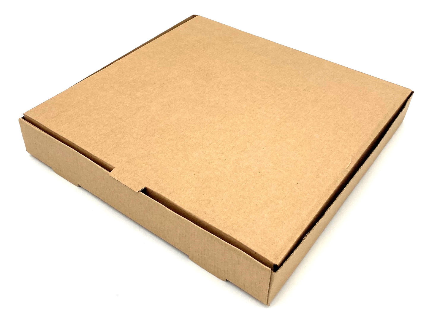Brown Kraft Pizza Boxes x 100 - Eco-Friendly, Leakproof, and Grease-Resistant | Wholesale Pizza Packaging | 9" / 12" Sizes Available