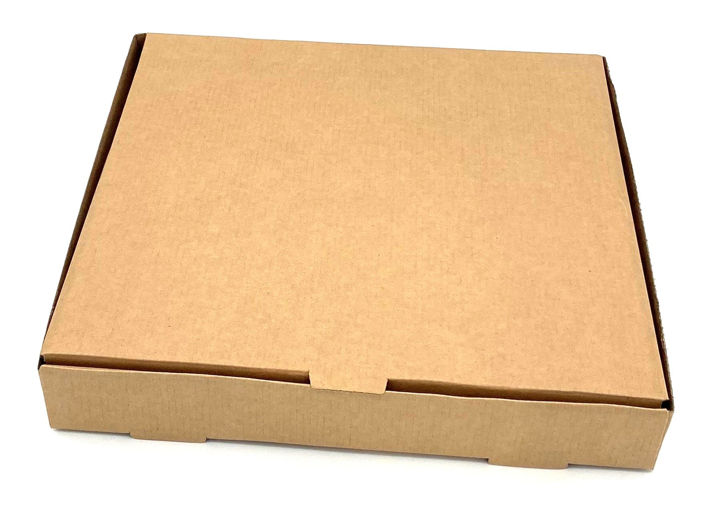Brown Kraft Pizza Boxes x 100 - Eco-Friendly, Leakproof, and Grease-Resistant | Wholesale Pizza Packaging | 9" / 12" Sizes Available