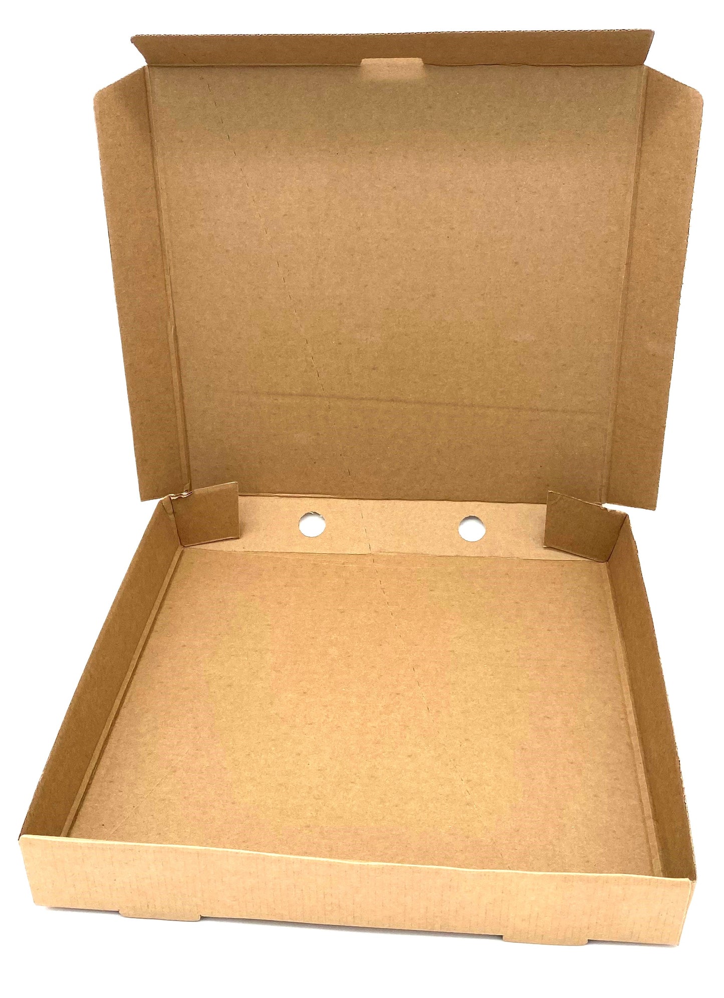 Brown Kraft Pizza Boxes x 100 - Eco-Friendly, Leakproof, and Grease-Resistant | Wholesale Pizza Packaging | 9" / 12" Sizes Available