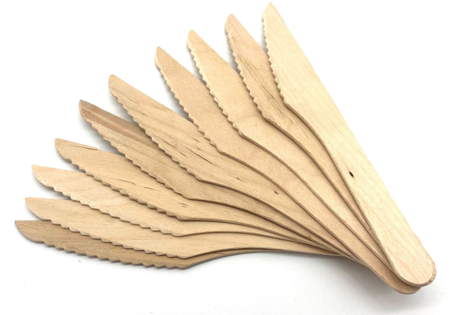 Sustainable Birchwood Disposable Knives – Eco-Friendly & Biodegradable