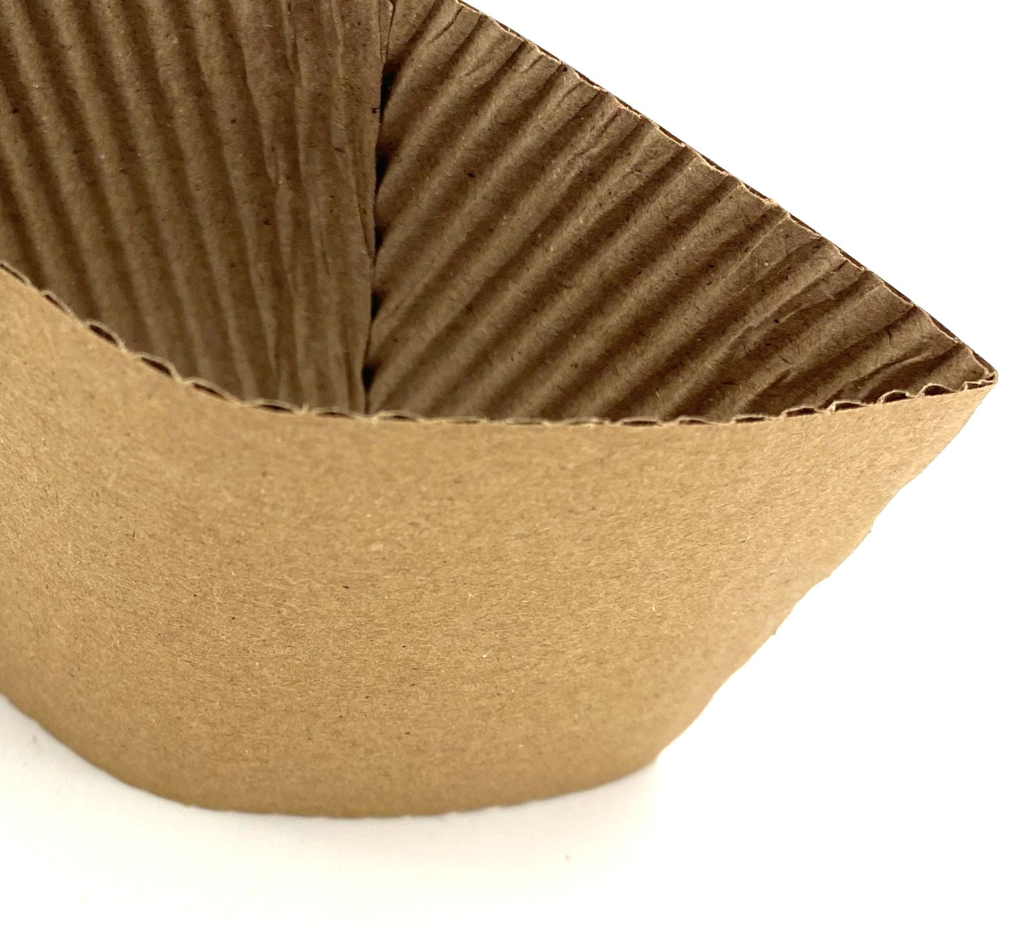 Corrugated Coffee Cup Sleeves | Eco-Friendly, Insulated, Compostable, Paper Sleeves for Hot Beverages