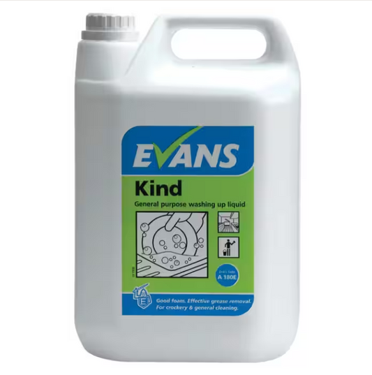 Evans Washing Up Liquid 1 x 5L