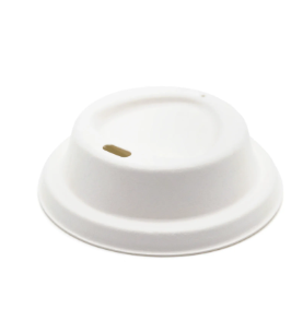 Sip-Through Coffee Cup Lids – Bagasse (Compostable)
