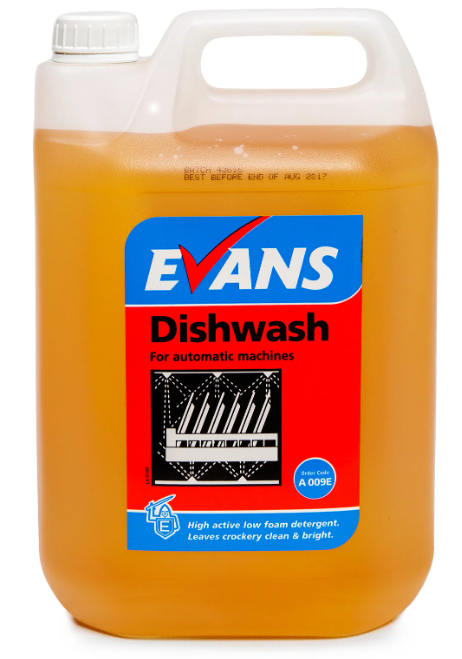 Evans Dishwash Detergent 1 x 5L