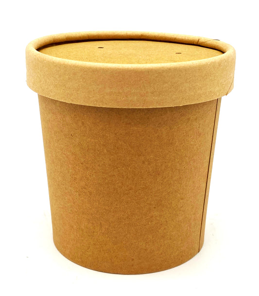 Paper Soup Cup & Lid x 250